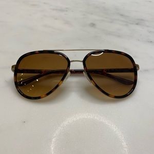 Michael Kors Tortoise shell aviator sunglasses